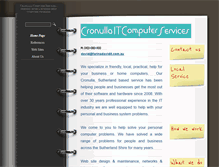 Tablet Screenshot of cronullait.com